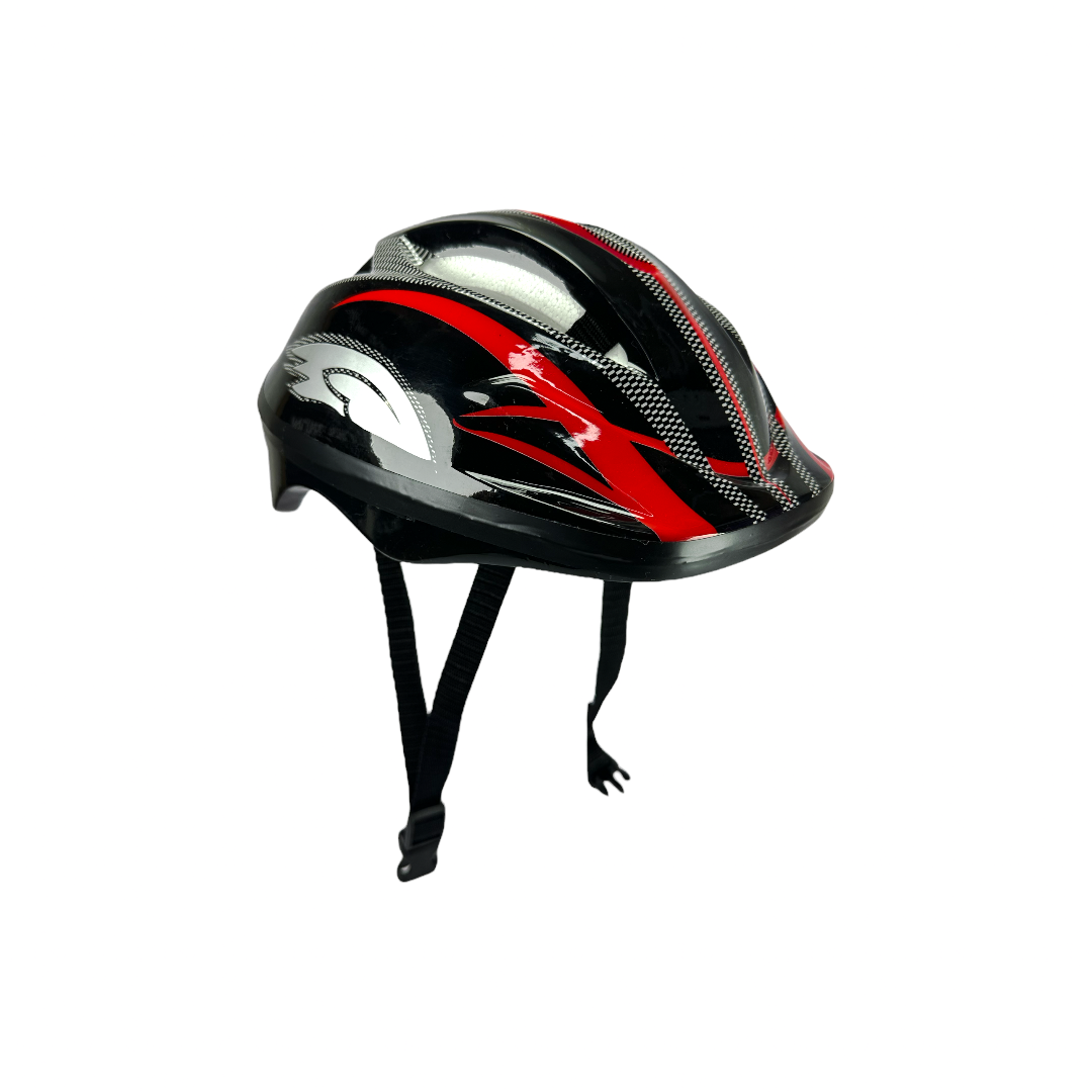 Casco Patinaje Y Ciclismo Sport Para Niños Rojo